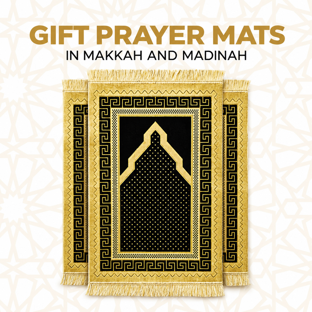 Gift Prayer Mats in Makkah & Madinah.