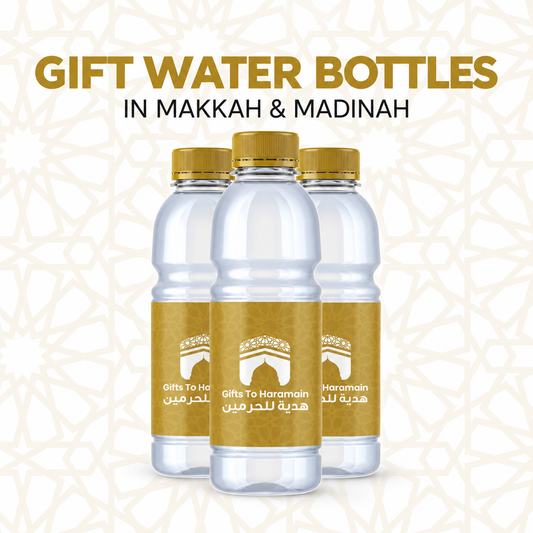 Gift Water Bottles in Makkah & Madinah